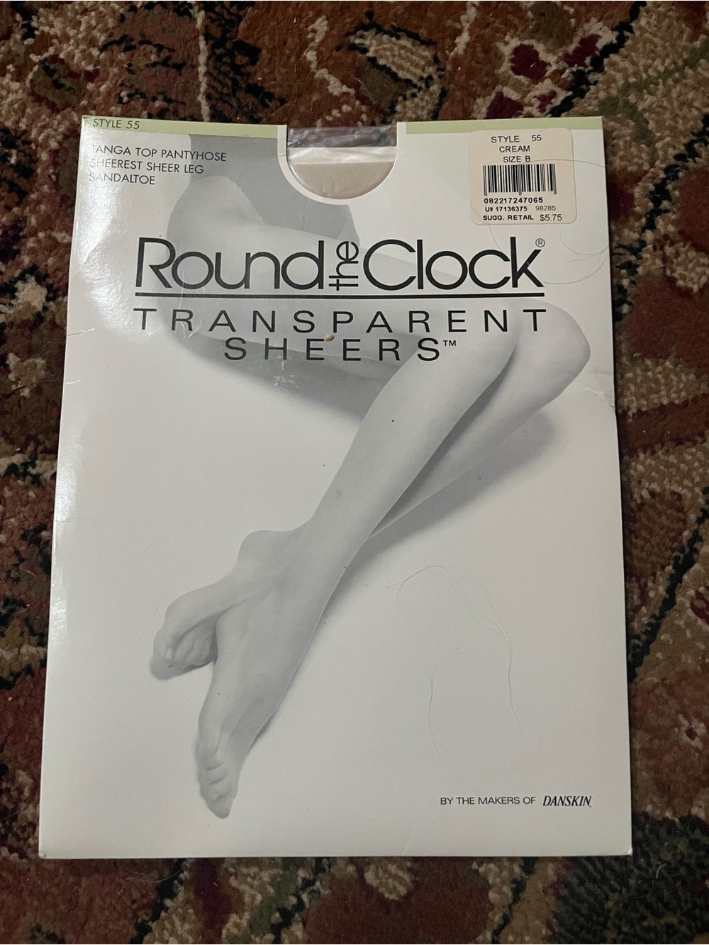 Danskin Transparent Sheers Pantyhose - Cream